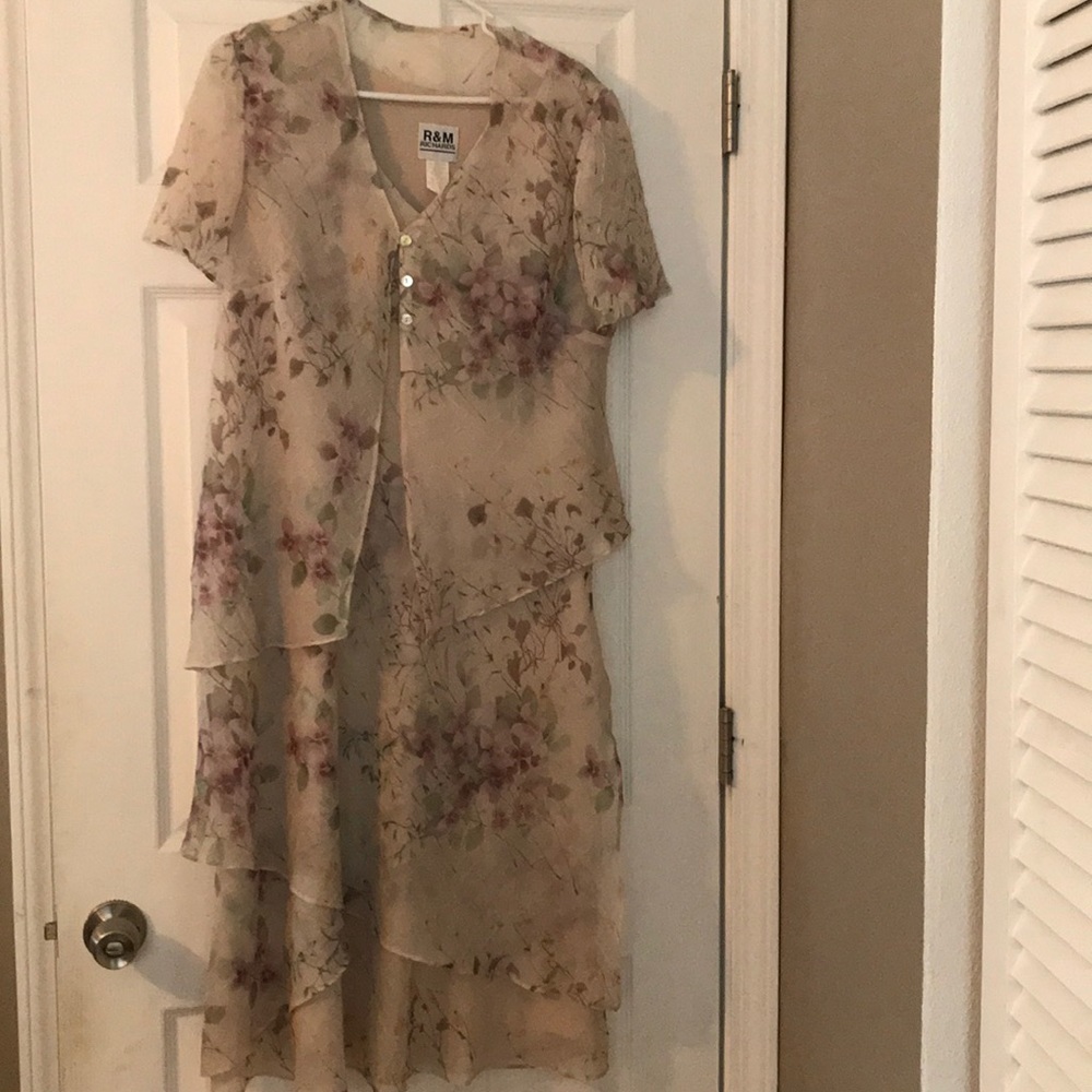 Dress with matching jacket